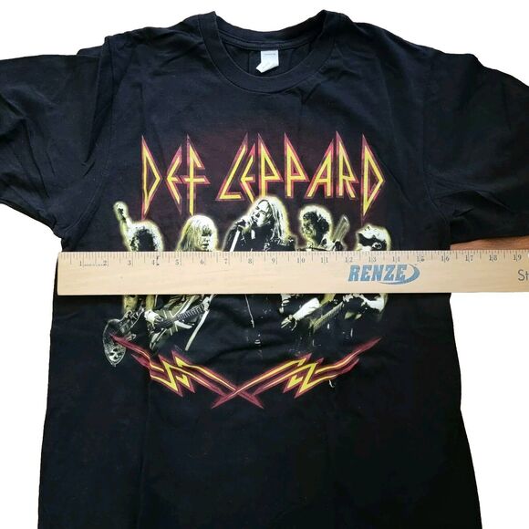 Def Leppard 2009 Summer Tour Rock‎ Concert T- SHIRT Size Unisex Small Black - Picture 5 of 6